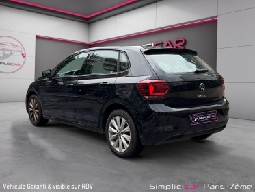 Volkswagen polo 1.0 tsi 95 ss dsg7 united/garantie 12 mois/origine france/entretien a jour/apple carplay/chargeur a induction...
