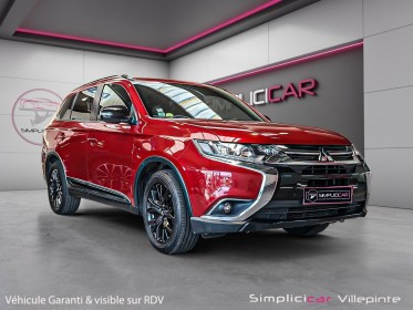 Mitsubishi outlander 2.2 di-d 150 4wd black collection garantie 12 mois occasion simplicicar villepinte simplicicar...