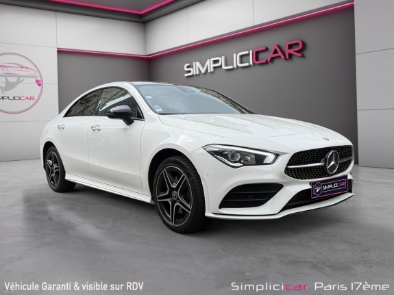 Mercedes cla coupe 250 e 8g-dct amg line entretien mercedes/burmaster/toit ouvrant/apple carplay/ garantie 12 mois occasion...