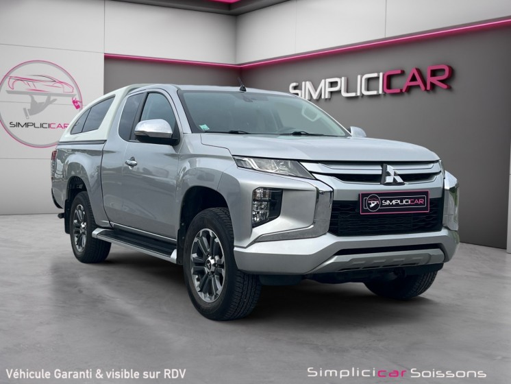 Mitsubishi l200 club cab my20 2.2 di-d 150 asg 4wd instyle - 1er main/suivi mitsubishi/hardtop - garantie 12 mois occasion...