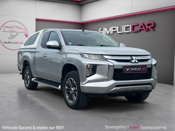 Mitsubishi l200 club cab my20 2.2 di-d 150 asg 4wd instyle - 1er main/suivi mitsubishi/hardtop - garantie 12 mois occasion...