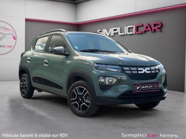 Dacia spring phase 2 expression 45ch - caméra - cuir - 1ere main - garantie occasion simplicicar nimes - rb auto simplicicar...