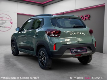 Dacia spring phase 2 expression 45ch - caméra - cuir - 1ere main - garantie occasion simplicicar nimes - rb auto simplicicar...