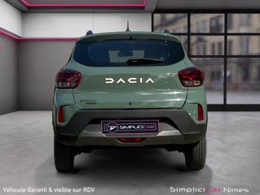 Dacia spring phase 2 expression 45ch - caméra - cuir - 1ere main - garantie occasion simplicicar nimes - rb auto simplicicar...