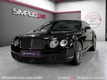 Bentley continental gt speed w12 – mulliner  w12 6.0l biturbo 610 ch / 750 nm mulliner occasion simplicicar magny-en-vexin...