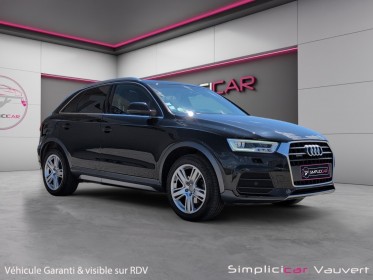 Audi q3 q3 2.0 tdi 184 ch s tronic 7 quattro ambition luxe, garantie 12 mois occasion simplicicar lunel simplicicar...