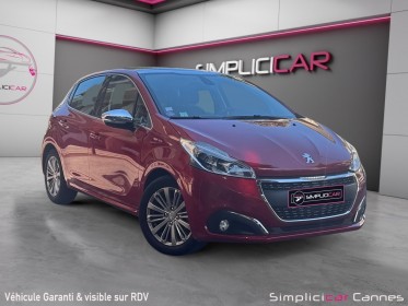 Peugeot 208 1.2 110ch ss bvm5 allure 1er main, courroie neuve occasion cannes (06) simplicicar simplicibike france