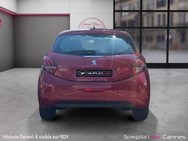 Peugeot 208 1.2 110ch ss bvm5 allure 1er main, courroie neuve occasion cannes (06) simplicicar simplicibike france