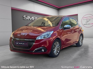 Peugeot 208 1.2 110ch ss bvm5 allure 1er main, courroie neuve occasion cannes (06) simplicicar simplicibike france