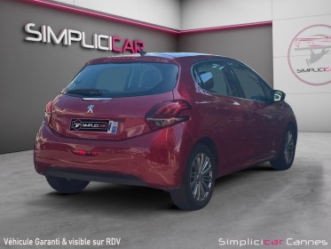 Peugeot 208 1.2 110ch ss bvm5 allure 1er main, courroie neuve occasion cannes (06) simplicicar simplicibike france