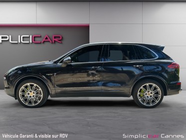 Porsche cayenne 3.0 v6 416 ch s e-hybrid tiptronic a / full entretien porsche occasion cannes (06) simplicicar simplicibike...