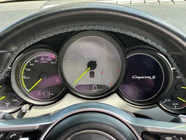 Porsche cayenne 3.0 v6 416 ch s e-hybrid tiptronic a / full entretien porsche occasion cannes (06) simplicicar simplicibike...