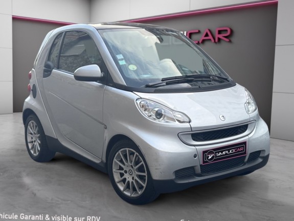Smart fortwo 71 passion mhd softouch occasion troyes simplicicar simplicibike france