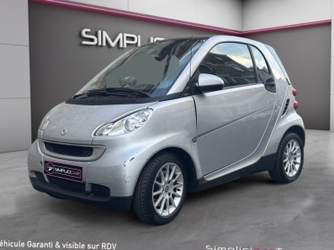 Smart fortwo 71 passion mhd softouch occasion troyes simplicicar simplicibike france