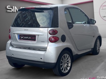 Smart fortwo 71 passion mhd softouch occasion troyes simplicicar simplicibike france