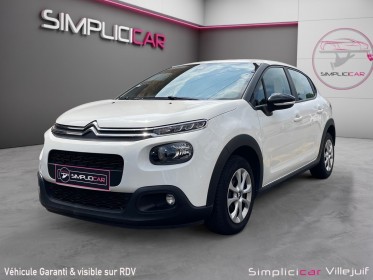 Citroen c3 c3 puretech 82 ss bvm5 feel, garantie 12 mois occasion simplicicar villejuif  simplicicar simplicibike france