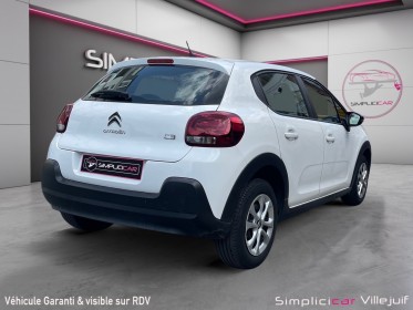Citroen c3 c3 puretech 82 ss bvm5 feel, garantie 12 mois occasion simplicicar villejuif  simplicicar simplicibike france