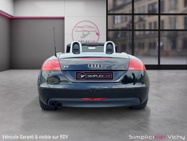Audi tt roadster 1.8 tfsi 160 ch s line garantie 12 mois occasion simplicicar vichy simplicicar simplicibike france