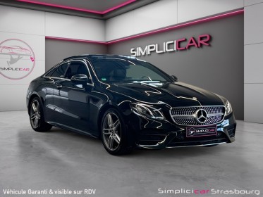 Mercedes classe e coupe 200 9g-tronic amg line toit ouvrant - camera - keyless go - ambiance led - pack bois occasion...