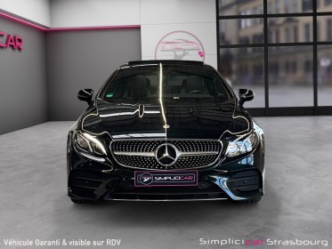 Mercedes classe e coupe 200 9g-tronic amg line toit ouvrant - camera - keyless go - ambiance led - pack bois occasion...