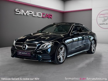 Mercedes classe e coupe 200 9g-tronic amg line toit ouvrant - camera - keyless go - ambiance led - pack bois occasion...