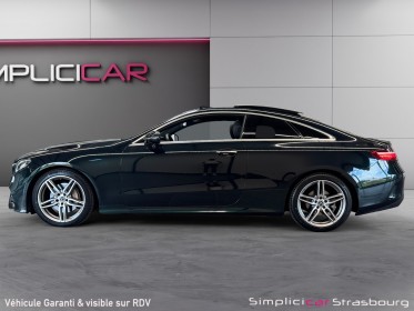 Mercedes classe e coupe 200 9g-tronic amg line toit ouvrant - camera - keyless go - ambiance led - pack bois occasion...