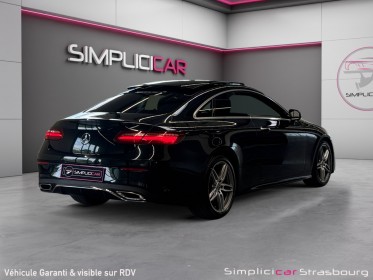 Mercedes classe e coupe 200 9g-tronic amg line toit ouvrant - camera - keyless go - ambiance led - pack bois occasion...