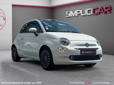 Fiat 500c serie 6 1.2 69 ch eco pack lounge occasion simplicicar grenoble simplicicar simplicibike france