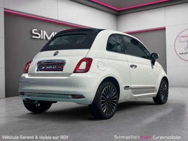 Fiat 500c serie 6 1.2 69 ch eco pack lounge occasion simplicicar grenoble simplicicar simplicibike france