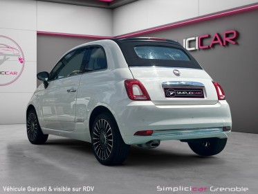 Fiat 500c serie 6 1.2 69 ch eco pack lounge occasion simplicicar grenoble simplicicar simplicibike france