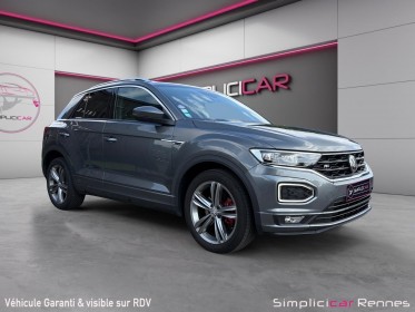 Volkswagen t-roc r-line 1.5 tsi 150ch dsg7 - carplay - camera de recul - toit ouvrant occasion simplicicar rennes simplicicar...