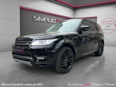 Land rover range rover sport mark v tdv6 3.0l 258ch se a occasion paris 17ème (75)(porte maillot) simplicicar simplicibike...