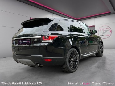 Land rover range rover sport mark v tdv6 3.0l 258ch se a occasion paris 17ème (75)(porte maillot) simplicicar simplicibike...