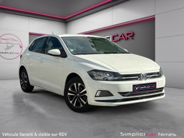 Volkswagen polo 1.0 tsi 95 bvm5 united - faible km - virtual cockpit - garantie 12 mois occasion simplicicar nimes - rb auto...