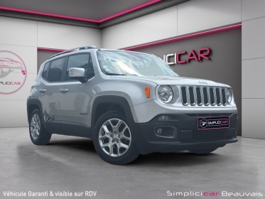Jeep renegade 1.4 i multiair ss 140 ch limited occasion parc voitures beauvais simplicicar simplicibike france