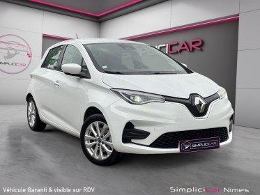 Renault zoe r110 zen - full entretien - garantie 12 mois occasion simplicicar nimes - rb auto simplicicar simplicibike france