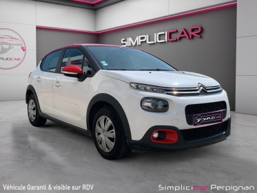Citroen c3 c3 bluehdi 75 ss feel / entretien complet / garantie 12 mois occasion simplicicar perpignan  simplicicar...