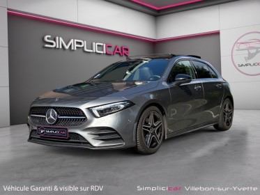 Mercedes classe a 180 7g-dct amg line garantie 12 mois toit ouvrant led intérieur sièges chauffant carplay camera occasion...