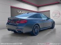 Bmw m4 coupe f82 450 ch pack competition m dkg7 car play / supp. silencieux / toit et diffuseur carbone / suivi entretien...