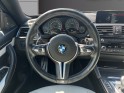 Bmw m4 coupe f82 450 ch pack competition m dkg7 car play / supp. silencieux / toit et diffuseur carbone / suivi entretien...