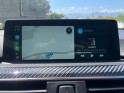 Bmw m4 coupe f82 450 ch pack competition m dkg7 car play / supp. silencieux / toit et diffuseur carbone / suivi entretien...