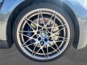 Bmw m4 coupe f82 450 ch pack competition m dkg7 car play / supp. silencieux / toit et diffuseur carbone / suivi entretien...