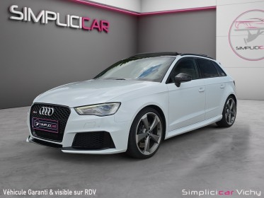Audi rs3 sportback 2.5 tfsi 367 ch quattro s tronic 7 toit ouvrant française révisée vidange boite garantie 12 mois...