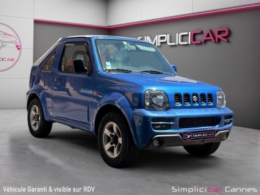 Suzuki jimny cabriolet 1.3 vvt jlx occasion cannes (06) simplicicar simplicibike france