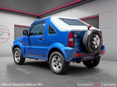 Suzuki jimny cabriolet 1.3 vvt jlx occasion cannes (06) simplicicar simplicibike france