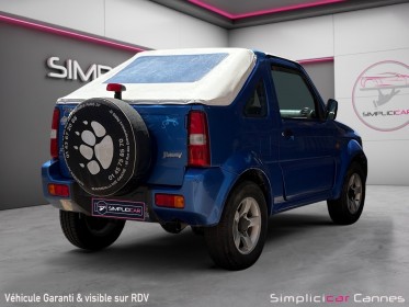 Suzuki jimny cabriolet 1.3 vvt jlx occasion cannes (06) simplicicar simplicibike france