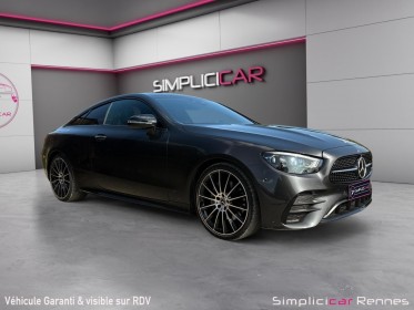 Mercedes classe e coupe 220 d 9g-tronic amg line - toit ouvrant - carplay - son burmester - complet mercedes occasion...