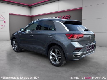 Volkswagen t-roc r-line 1.5 tsi 150ch dsg7 - carplay - camera de recul - toit ouvrant occasion simplicicar rennes simplicicar...