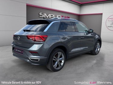 Volkswagen t-roc r-line 1.5 tsi 150ch dsg7 - carplay - camera de recul - toit ouvrant occasion simplicicar rennes simplicicar...
