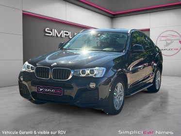 Bmw x4 f26 xdrive20d 190ch m sport a - sièges chauffant - garantie 12 mois occasion simplicicar nimes - rb auto simplicicar...